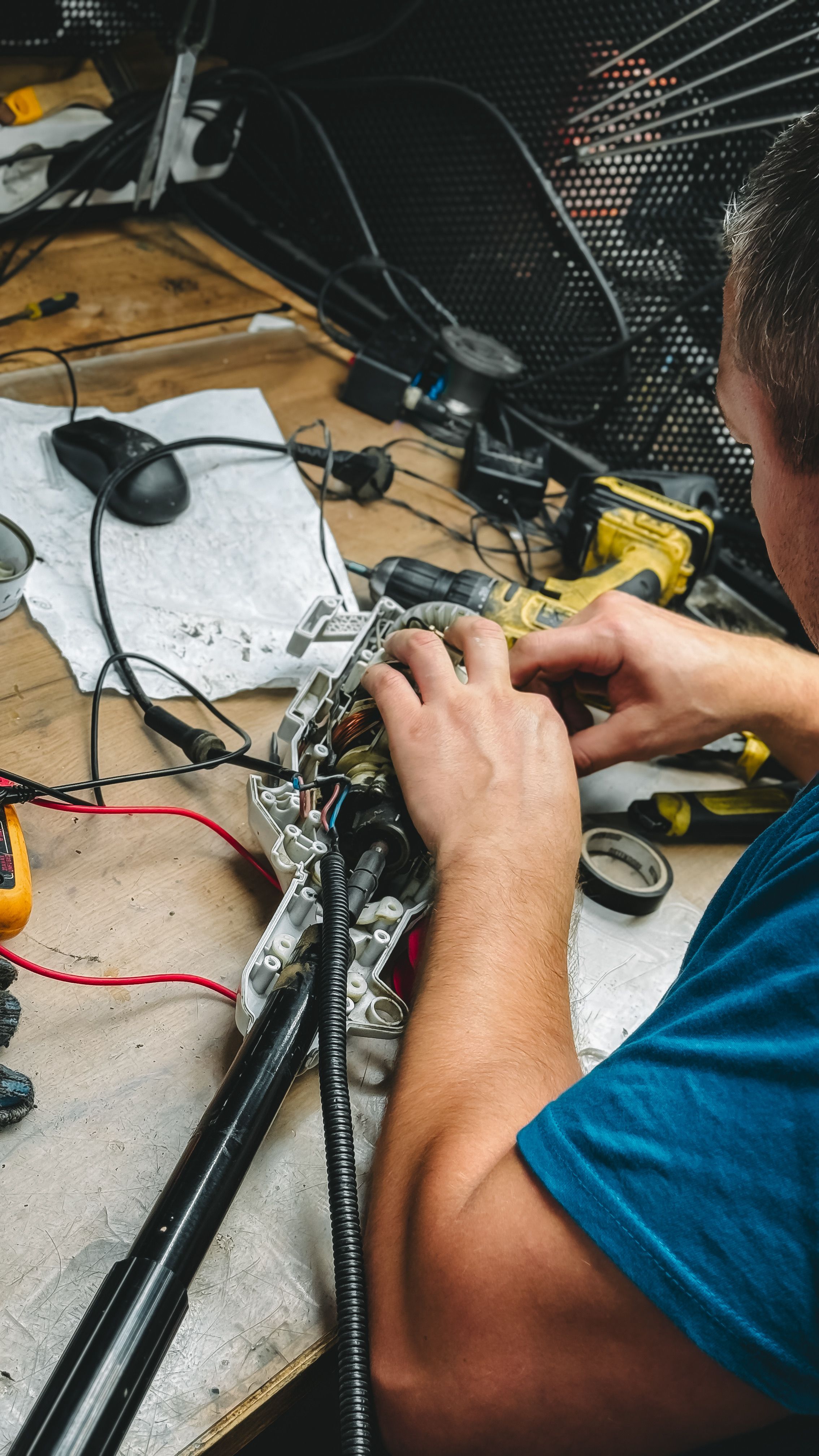 Electrical panel work